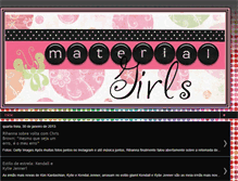Tablet Screenshot of girls-material.blogspot.com