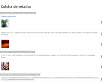 Tablet Screenshot of colchadretalho.blogspot.com