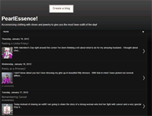 Tablet Screenshot of pearlessense.blogspot.com