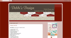 Desktop Screenshot of debbisdesign.blogspot.com