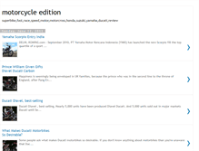 Tablet Screenshot of motorcycleedition.blogspot.com