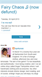 Mobile Screenshot of fairychaos.blogspot.com