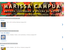 Tablet Screenshot of marissacampua.blogspot.com