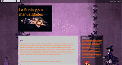 Desktop Screenshot of larubiabruja.blogspot.com