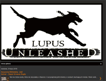 Tablet Screenshot of lupusunleashed.blogspot.com