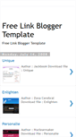 Mobile Screenshot of freelink-blogger-template.blogspot.com