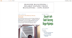 Desktop Screenshot of blogger-majalengka.blogspot.com