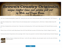 Tablet Screenshot of brownscountryoriginals-shows.blogspot.com