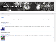 Tablet Screenshot of dinkersblogs.blogspot.com