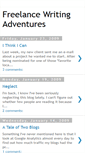 Mobile Screenshot of freelancewritingadventures.blogspot.com