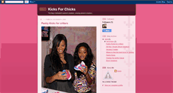 Desktop Screenshot of graceskicksforchicks.blogspot.com