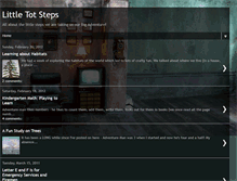 Tablet Screenshot of littletotsteps.blogspot.com