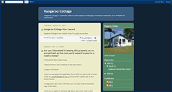 Desktop Screenshot of kangaroocottage.blogspot.com