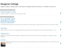 Tablet Screenshot of kangaroocottage.blogspot.com