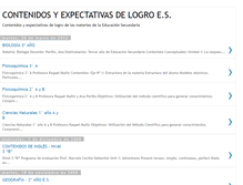 Tablet Screenshot of contenidosyexpectativasdelogro.blogspot.com