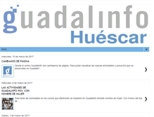 Tablet Screenshot of guadahuescar.blogspot.com