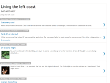 Tablet Screenshot of livingtheleftcoast.blogspot.com