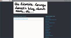Desktop Screenshot of licoricelounge.blogspot.com
