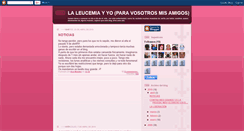 Desktop Screenshot of laleucemiayyo.blogspot.com