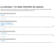 Tablet Screenshot of laleucemiayyo.blogspot.com