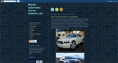 Desktop Screenshot of mundoautomotorgt.blogspot.com