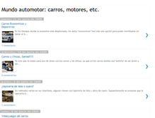 Tablet Screenshot of mundoautomotorgt.blogspot.com