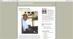 Desktop Screenshot of charlestonvisit2006.blogspot.com