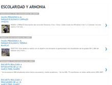 Tablet Screenshot of escolaridadyarmonia.blogspot.com