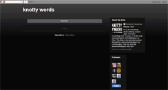 Desktop Screenshot of knottyfingers.blogspot.com