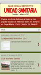 Mobile Screenshot of clubsocialdeportivounidadsanitaria.blogspot.com