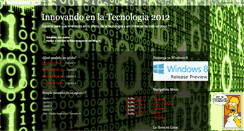 Desktop Screenshot of innovandolatecnologia.blogspot.com
