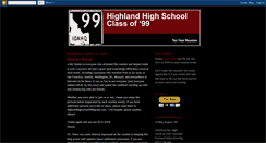Desktop Screenshot of highlandhighschool99.blogspot.com
