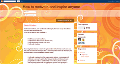 Desktop Screenshot of motivateandinspire.blogspot.com