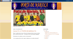 Desktop Screenshot of portademariola.blogspot.com