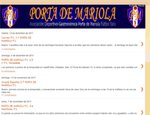 Tablet Screenshot of portademariola.blogspot.com