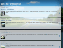 Tablet Screenshot of belleisforbeautiful.blogspot.com