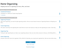 Tablet Screenshot of home-organizing.blogspot.com