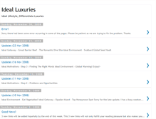 Tablet Screenshot of idealluxuries.blogspot.com