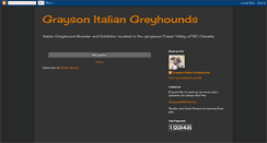 Desktop Screenshot of graysonig.blogspot.com