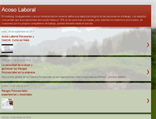 Tablet Screenshot of abusoeneltrabajo.blogspot.com