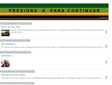 Tablet Screenshot of pressatocontinue.blogspot.com
