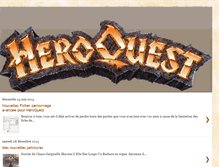 Tablet Screenshot of heroquest-painted.blogspot.com