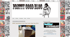 Desktop Screenshot of prettygoodcomics.blogspot.com