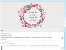 Tablet Screenshot of littlebitthisnthat.blogspot.com