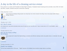Tablet Screenshot of cleanrightco.blogspot.com