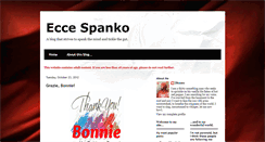 Desktop Screenshot of eccespanko.blogspot.com