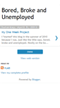 Mobile Screenshot of boredbrokeunemployed.blogspot.com