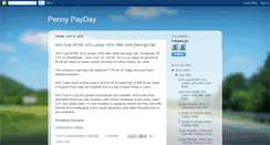 Desktop Screenshot of penny-payday.blogspot.com