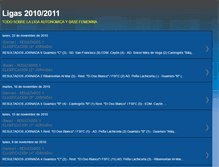 Tablet Screenshot of ligas20102011.blogspot.com