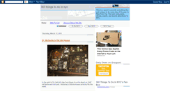 Desktop Screenshot of 365thingsnyc.blogspot.com